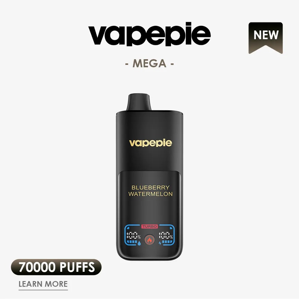 VAPEPIE MEGA 70K: Die langlebigste Vape der Welt für wahre Genießer