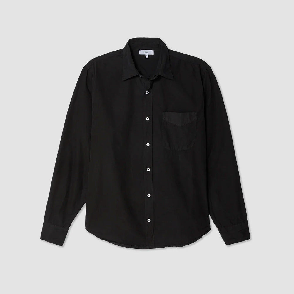 Save Khaki United - Chemise en Poplin - Noir