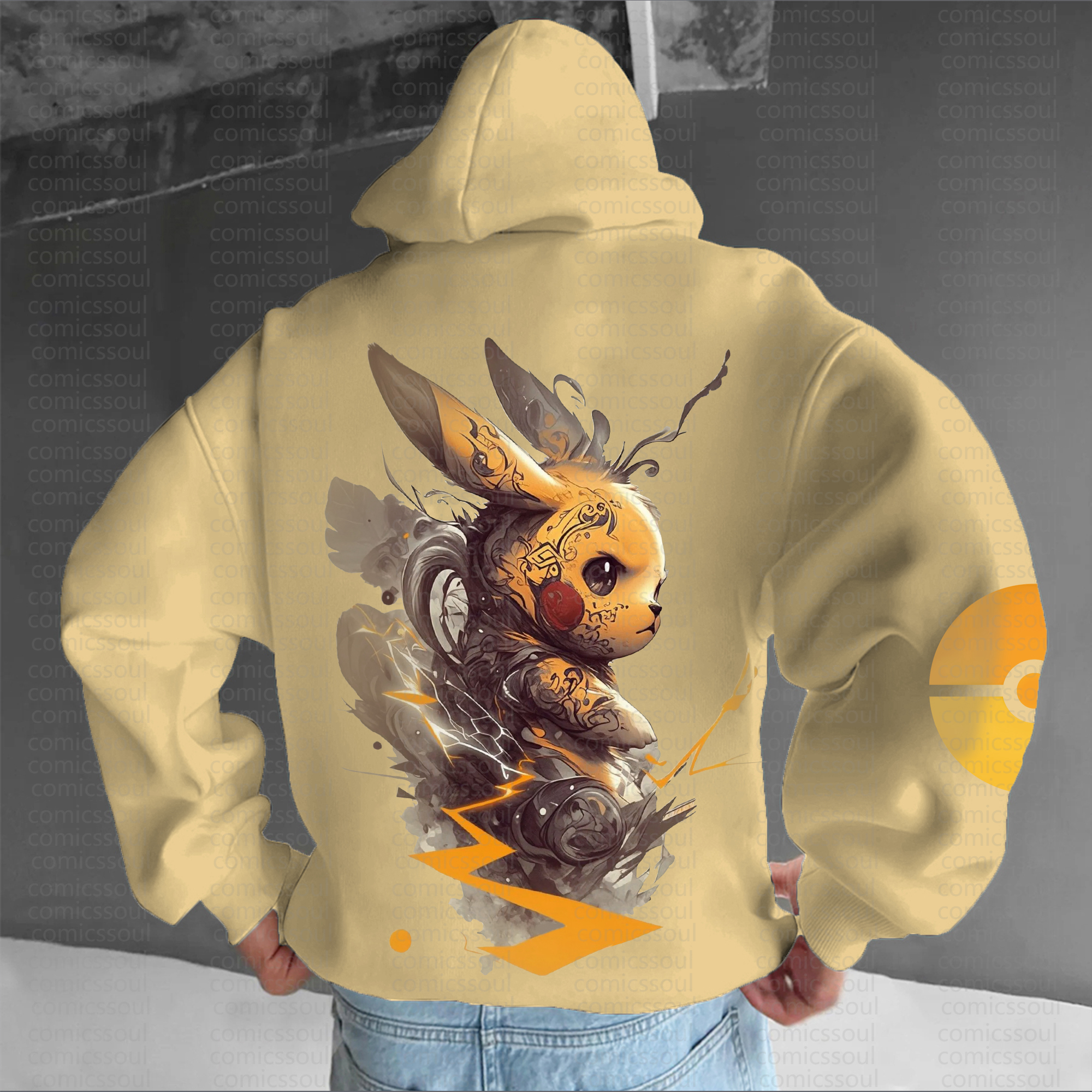 Unisex Anime Graphic Streetwear Vintage Hoodie丨Comicssoul