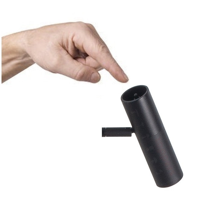 Highlight Highlight Vloerlamp Trend Zwart 2 lichts 141cm mini GU10