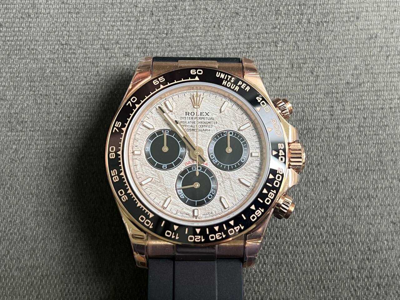 Superclone Rolex Daytona 40 mm 126515LN Meteorite Dial