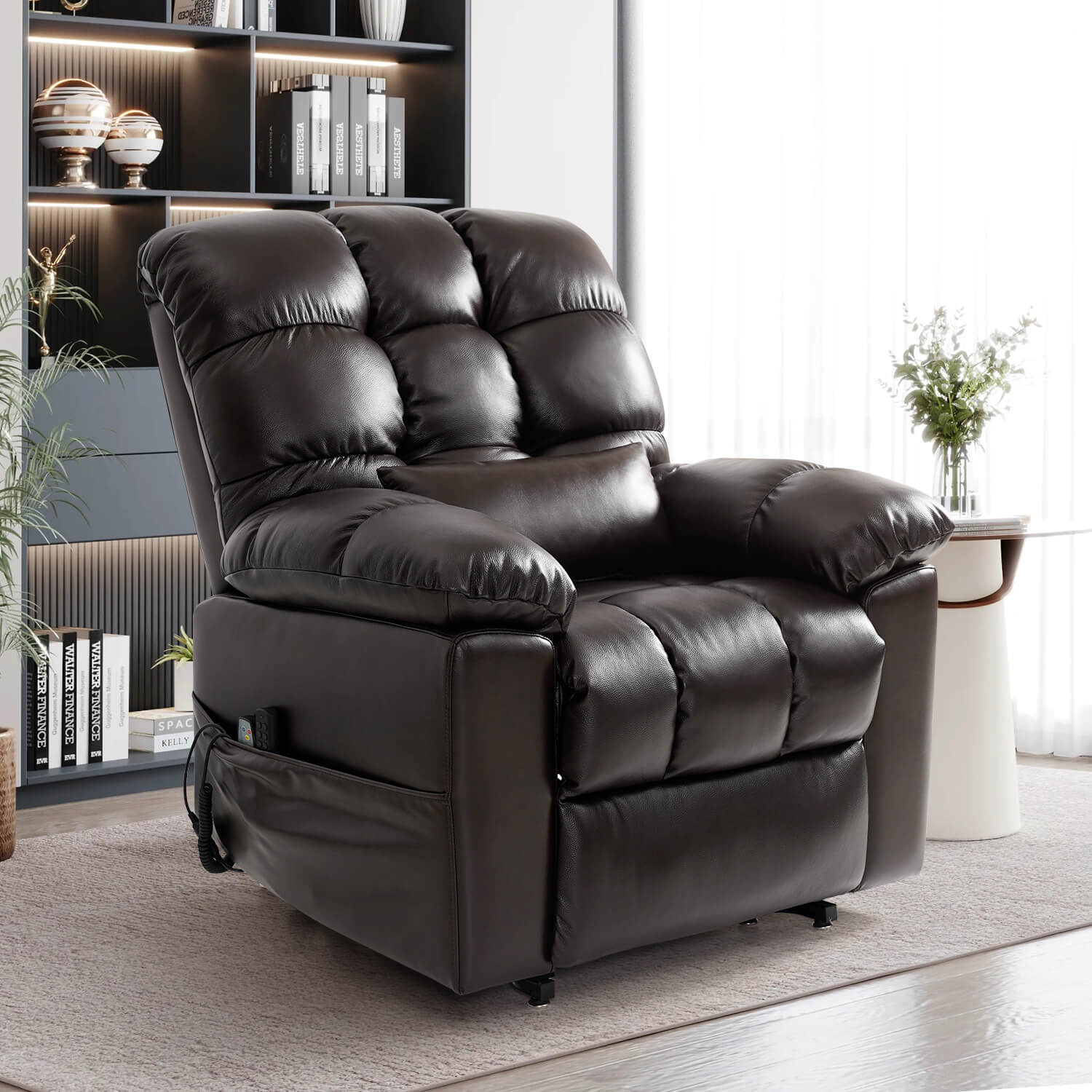 WAYFAIR Zero Gravity Power Lift Recliner Chair, Three Motor