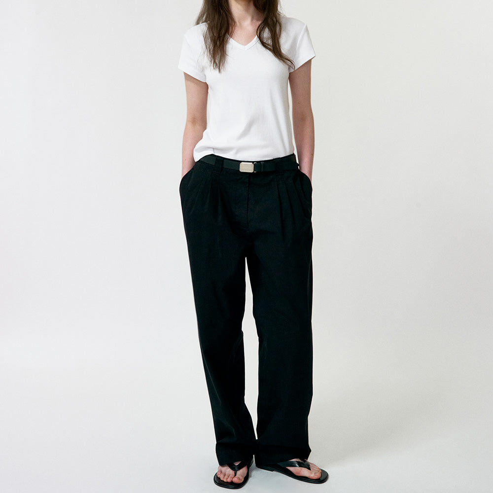 Nothing Written - Pantalon Lena à 3 pinces - Noir