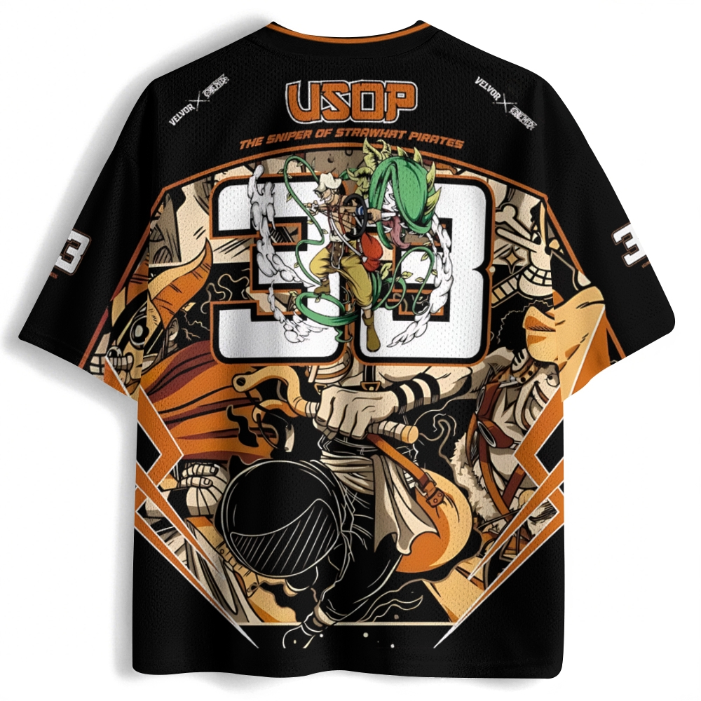 One Piece Anime Football Jersey