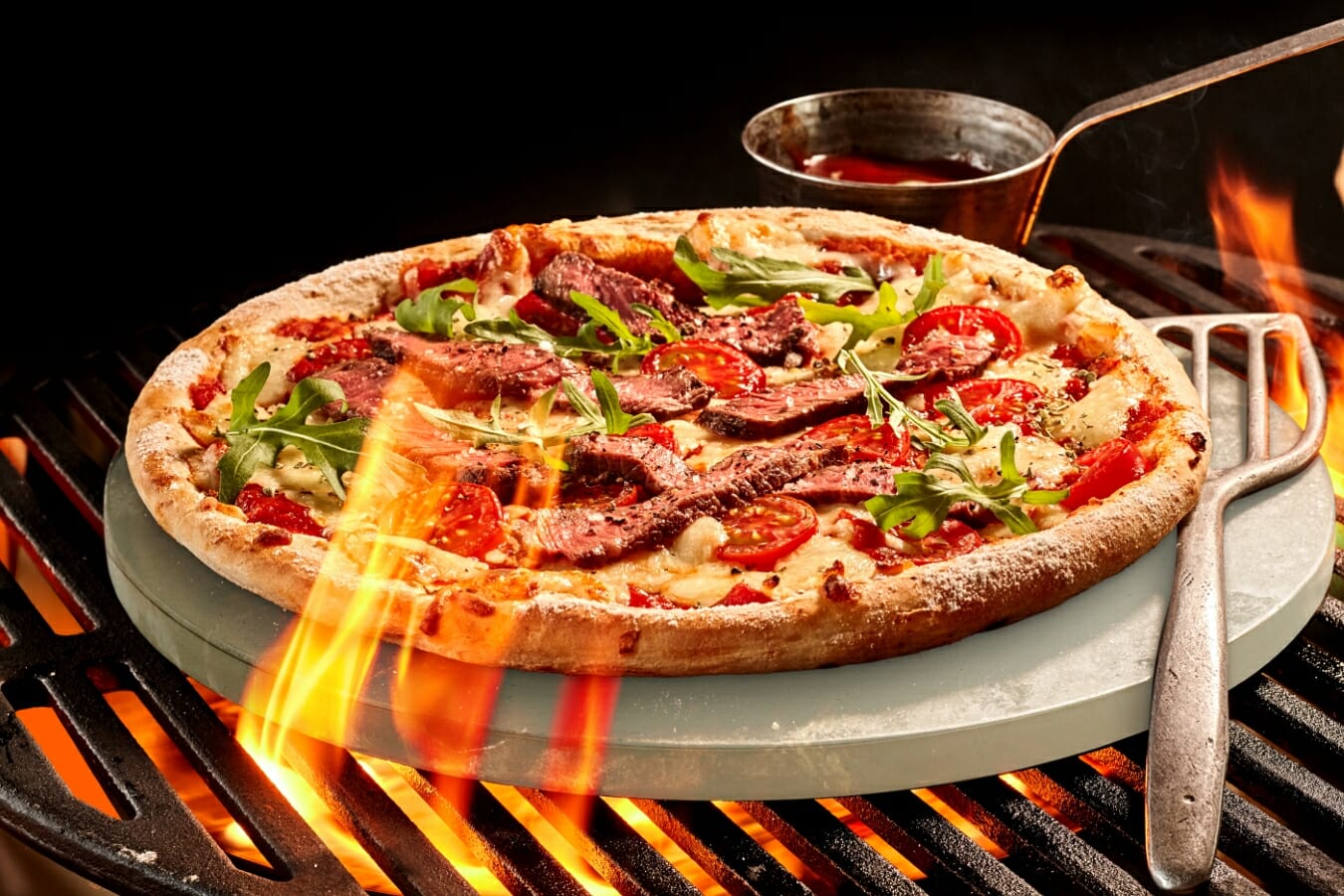 Buccan BBQ - Kamado barbecue - 16" Pizza steen