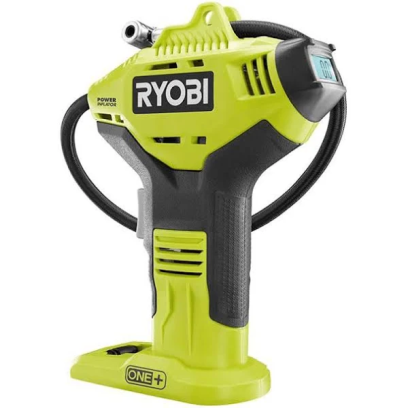 Ryobi 18-Volt ONE+ Lithium-Ion Cordless High Pressure Inflator with Digital Gauge