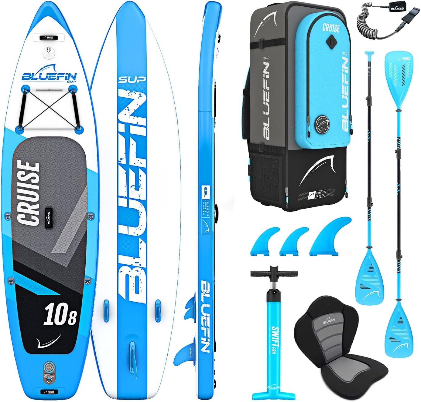 WAYFAIR Bluefin Cruise SUP Board Set