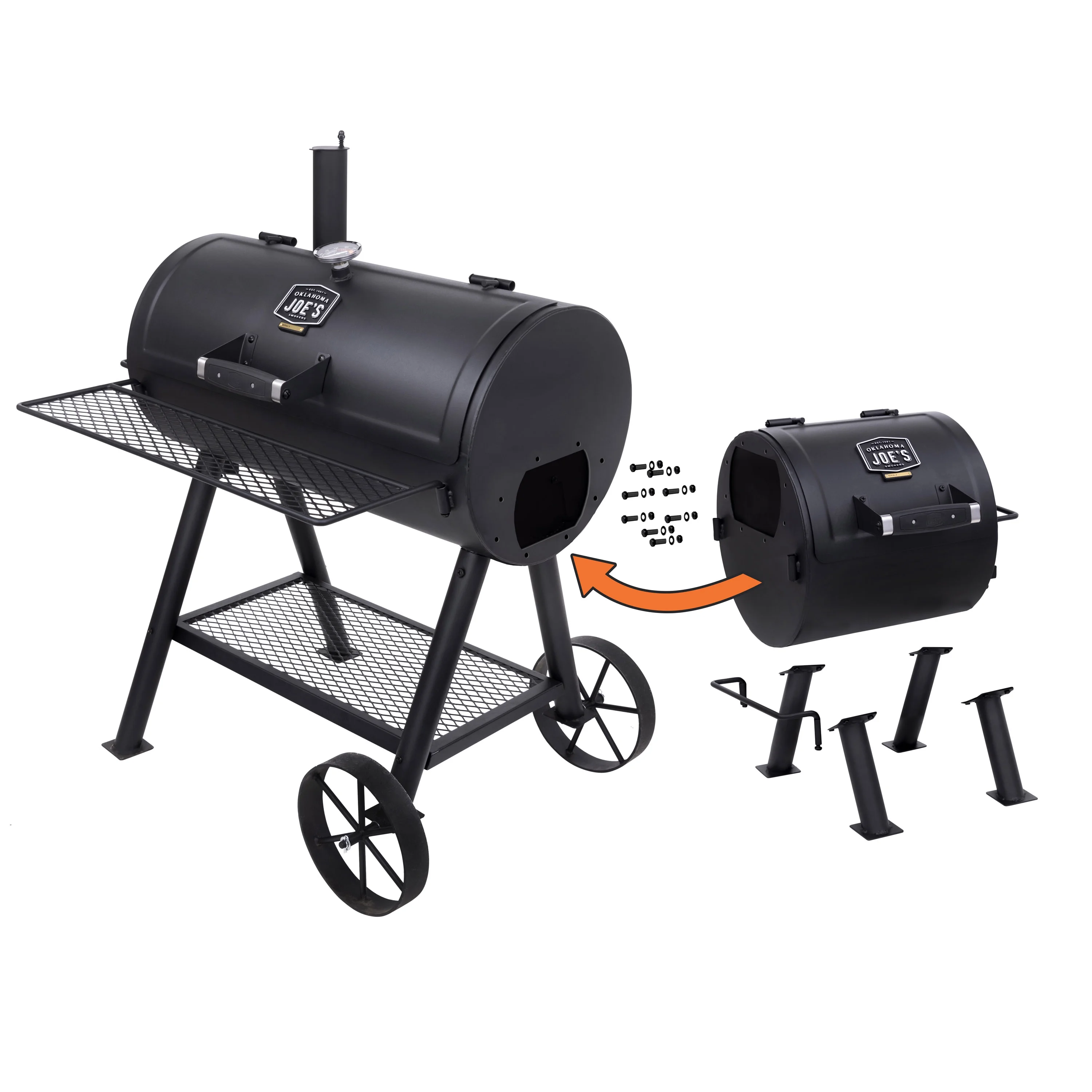 Oklahoma Joe's Charcoal Barrel Grill - Image 4