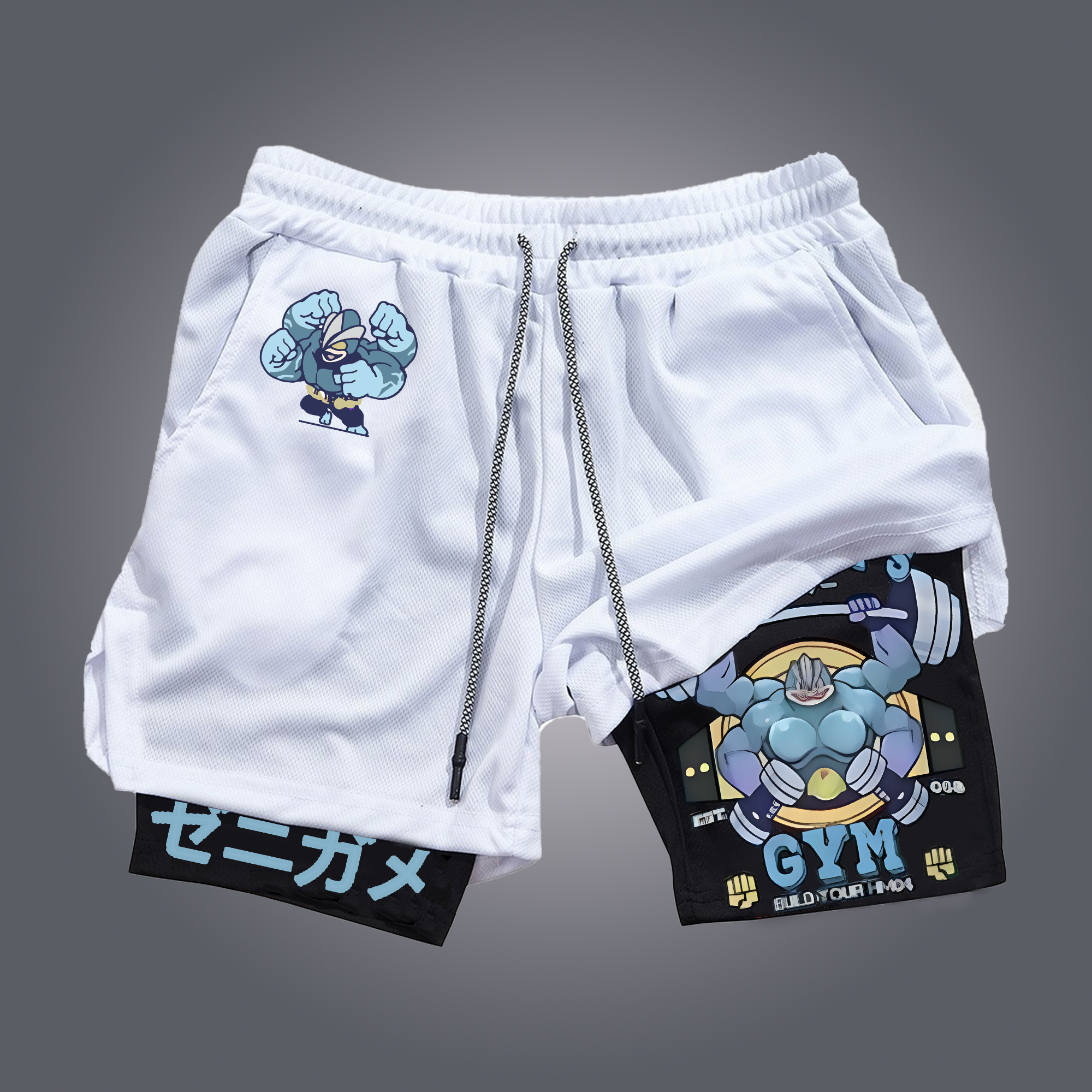 Unisex  “Comicssoul” Casual Anime Streetwear Shorts