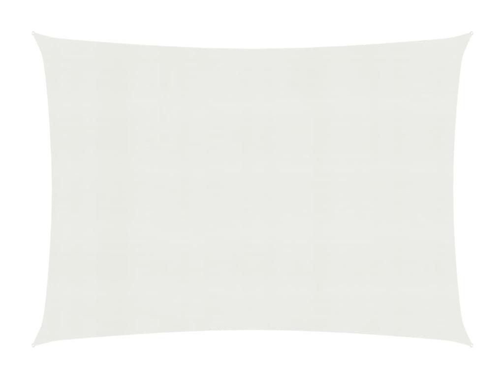 Vela de sombra 160 g/m² Blanco 3,5x4,5 m HDPE
