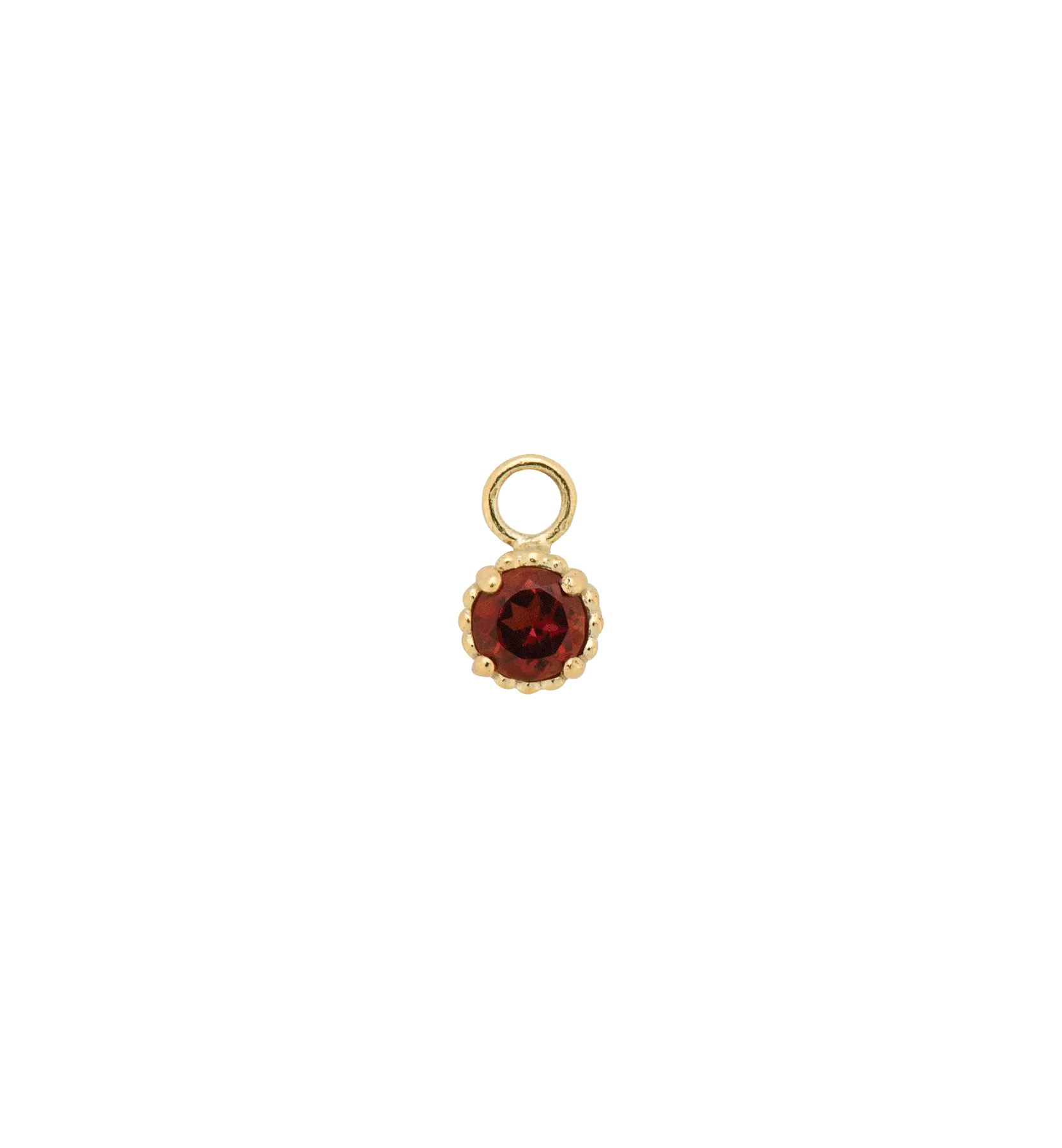 Birthstone Earring Charm 14K