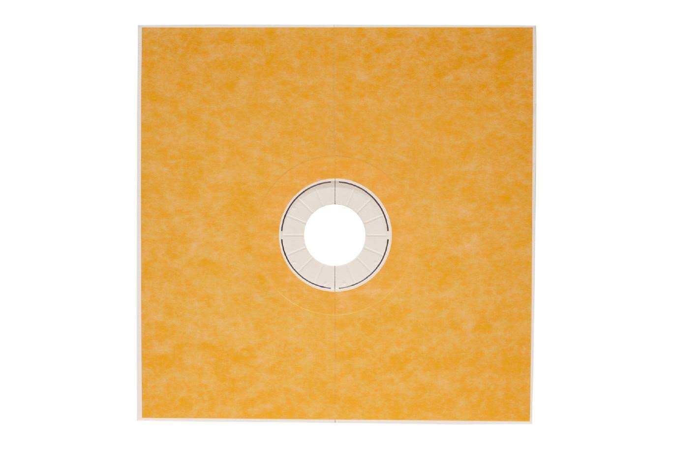Schluter Kerdi 48-Inch x 60-Inch Center Drain Shower Tray(48" X 60")