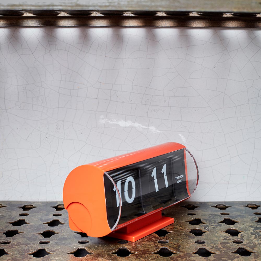 Horloge QT 30 - Orange - Twemco