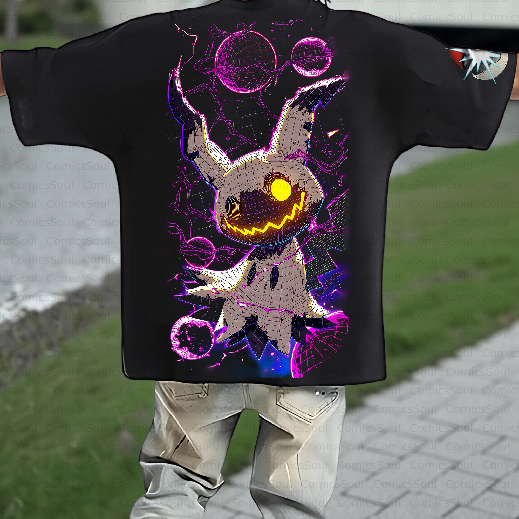 Unisex Anime Inspired Vintage T-Shirt