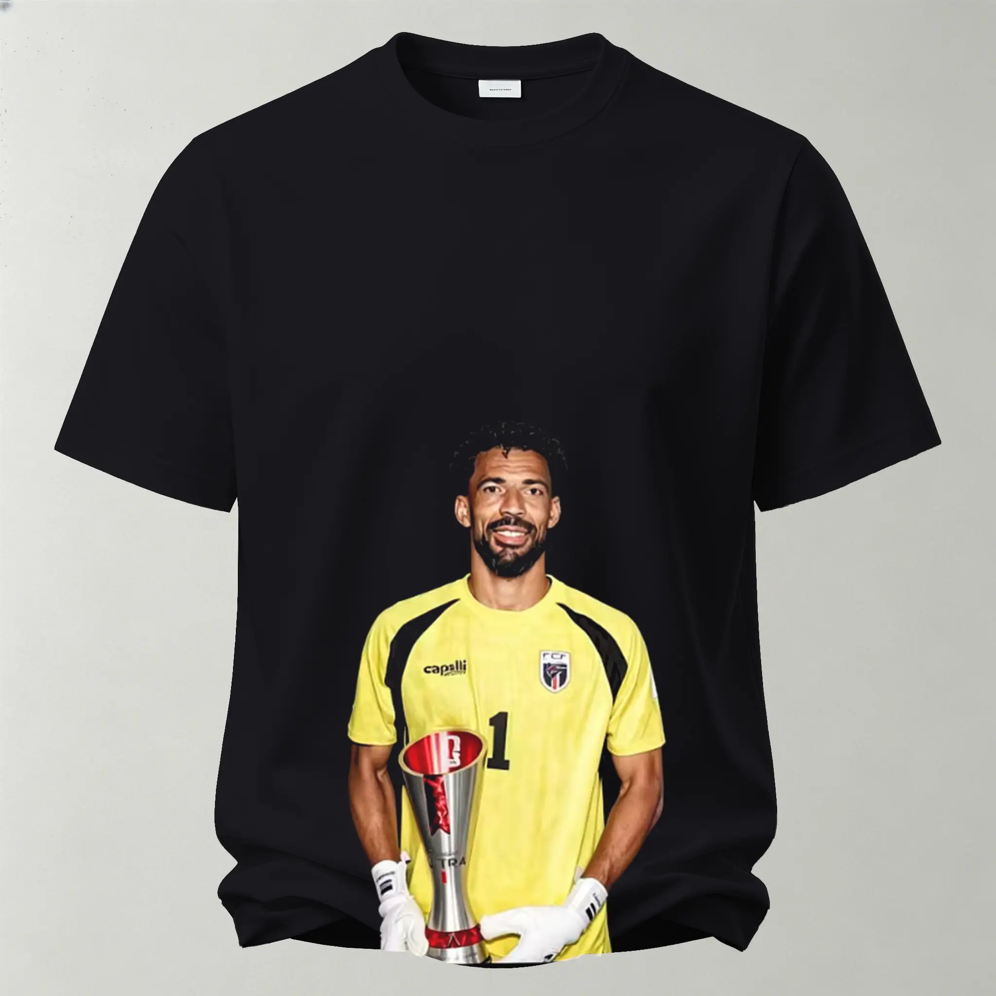 The Man of the Match Printed Unisex Oversized T-shirt