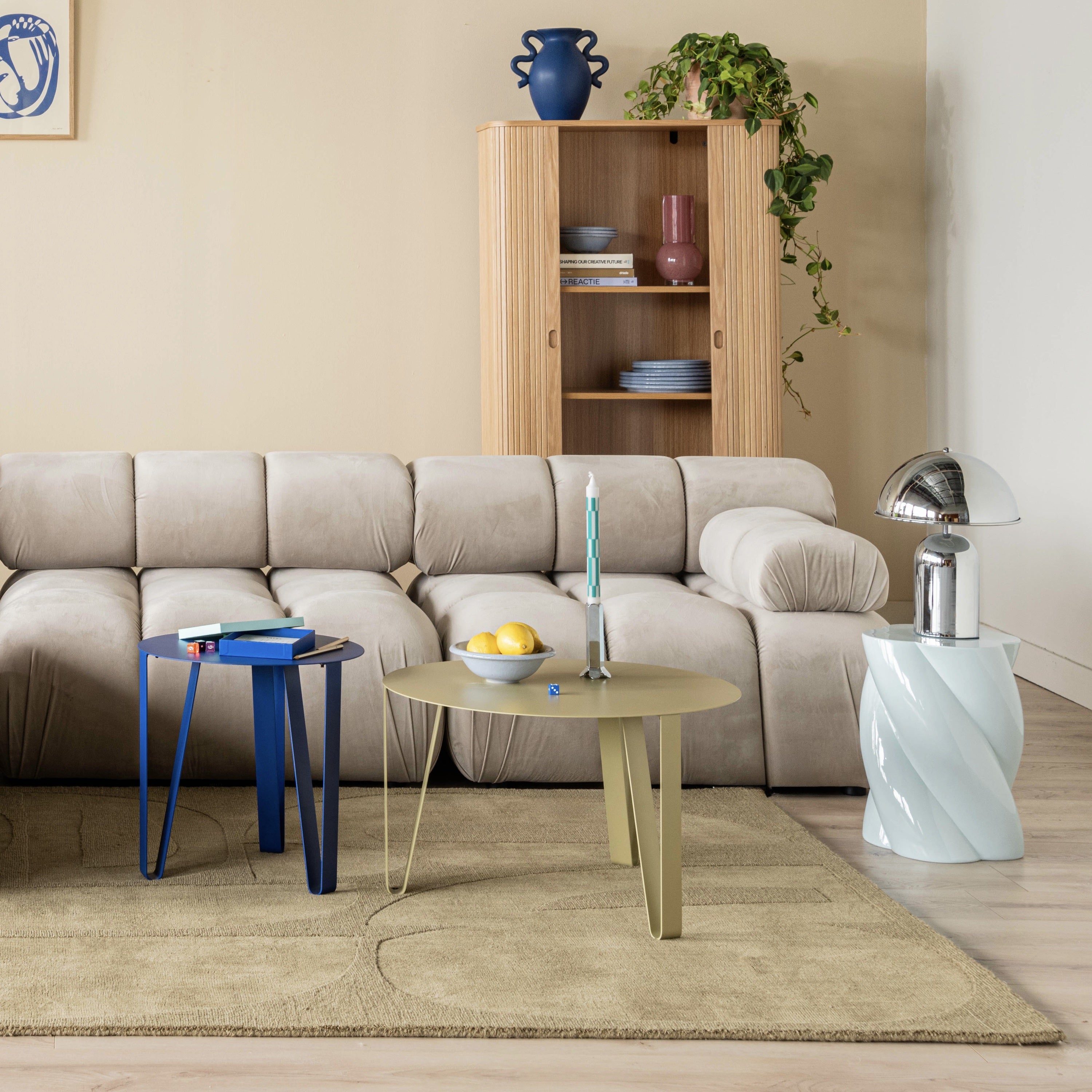 Blokker Reform Vloerkleed 200 x 290 cm - Dusty Green