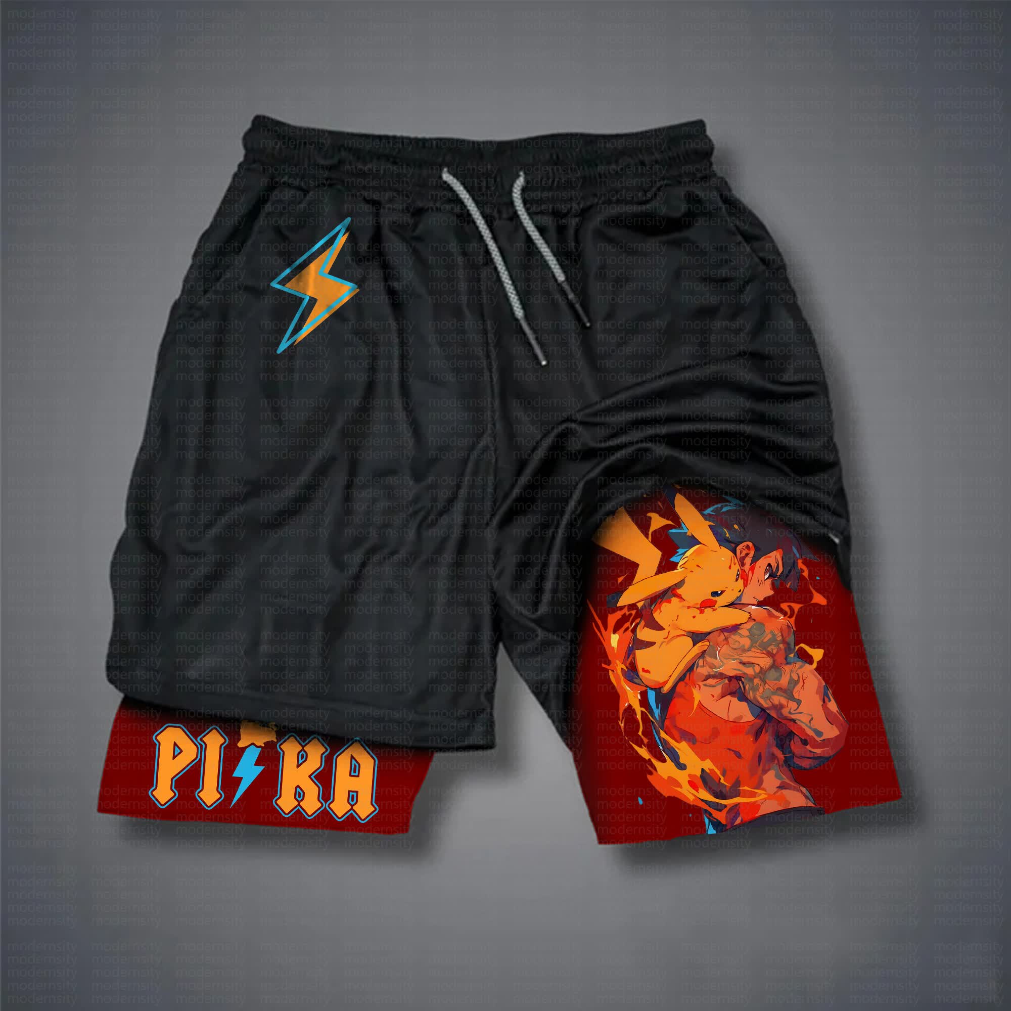 Unisex  “Comicssoul” Casual Anime Streetwear Shorts