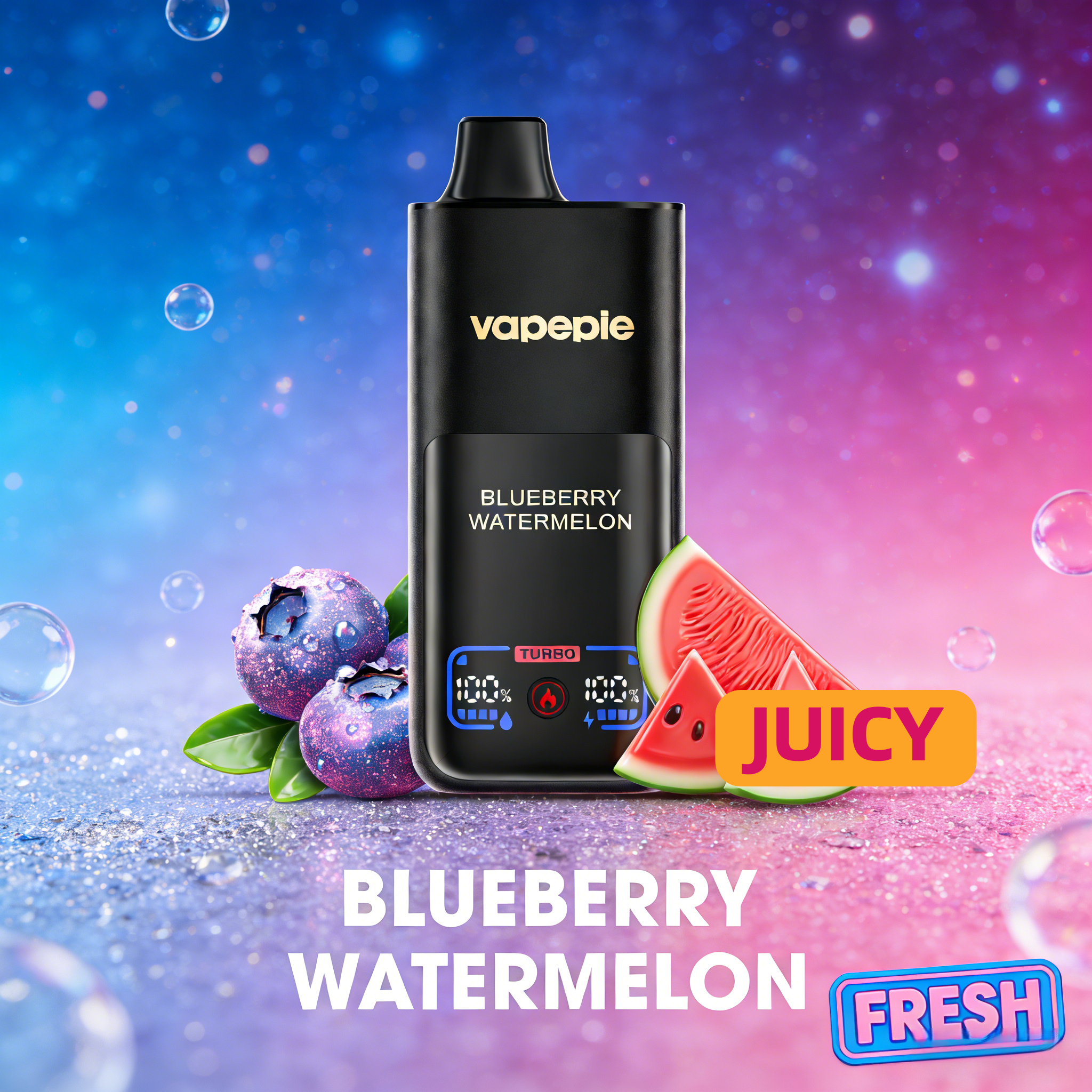 Blueberry Watermelon-VAPEPIE Mega 70.000 Züge
