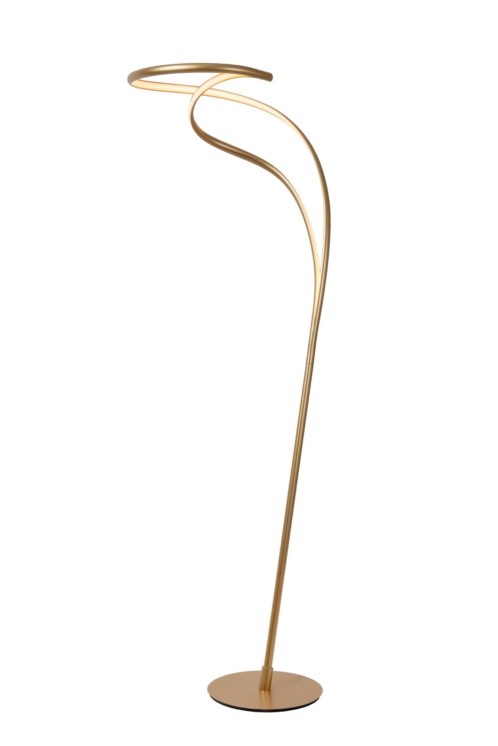 Lucide Premium SARDANA Vloerlamp - Mat Goud   Messing