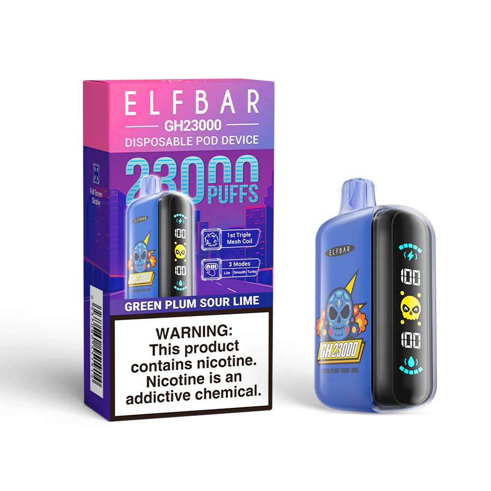 ELFBAR GH23000 kertakäyttöinen sähkötupakka (kaikki maut)