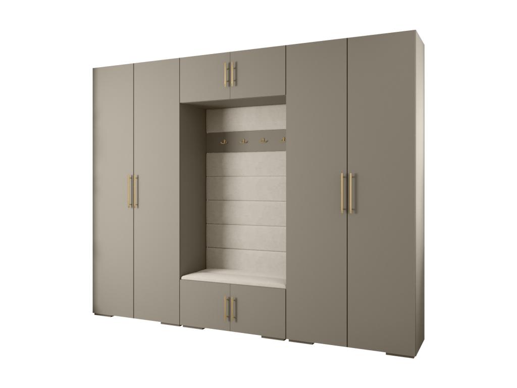 Inova 3 armario con puertas batientes 236,7/300/47