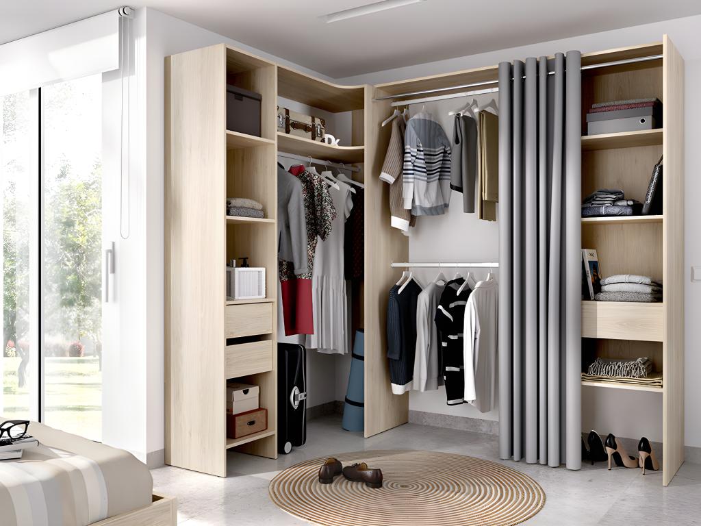 Cómoda multifuncional colorida, incluye cuatro cajones + dos armarios, 77,6  x  107  x  41,3 cm - RiRpER1450aa