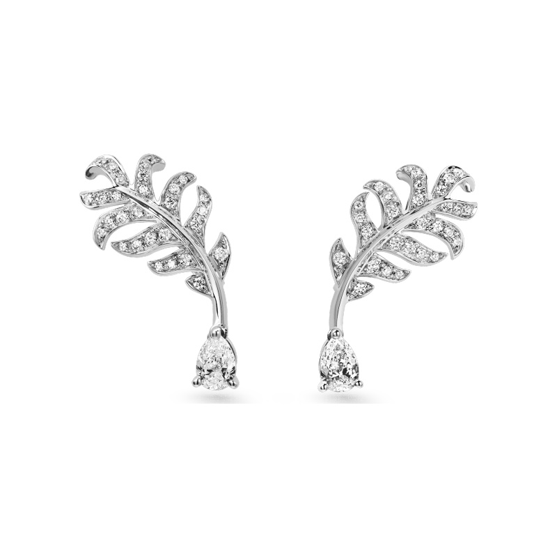 Replicate Plume de CHANEL earrings(1:1 replica) - Original Replica Club