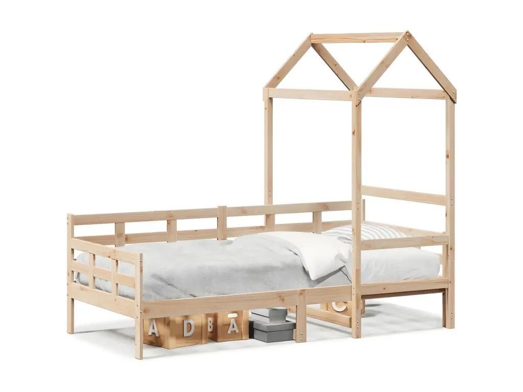 Sofá cama con techo Prietocasa maciza de Prietocasa 90x190 cm