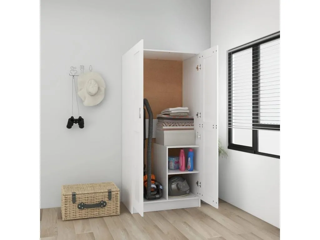 Armario Aglomerado Blanco 82.5x51.5x180 cm AKXT49772