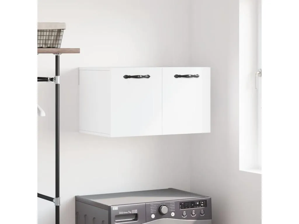 Armario de pared Lluesmahome de ingeniería blanco 60x36.5x35 cm 29465GPXX