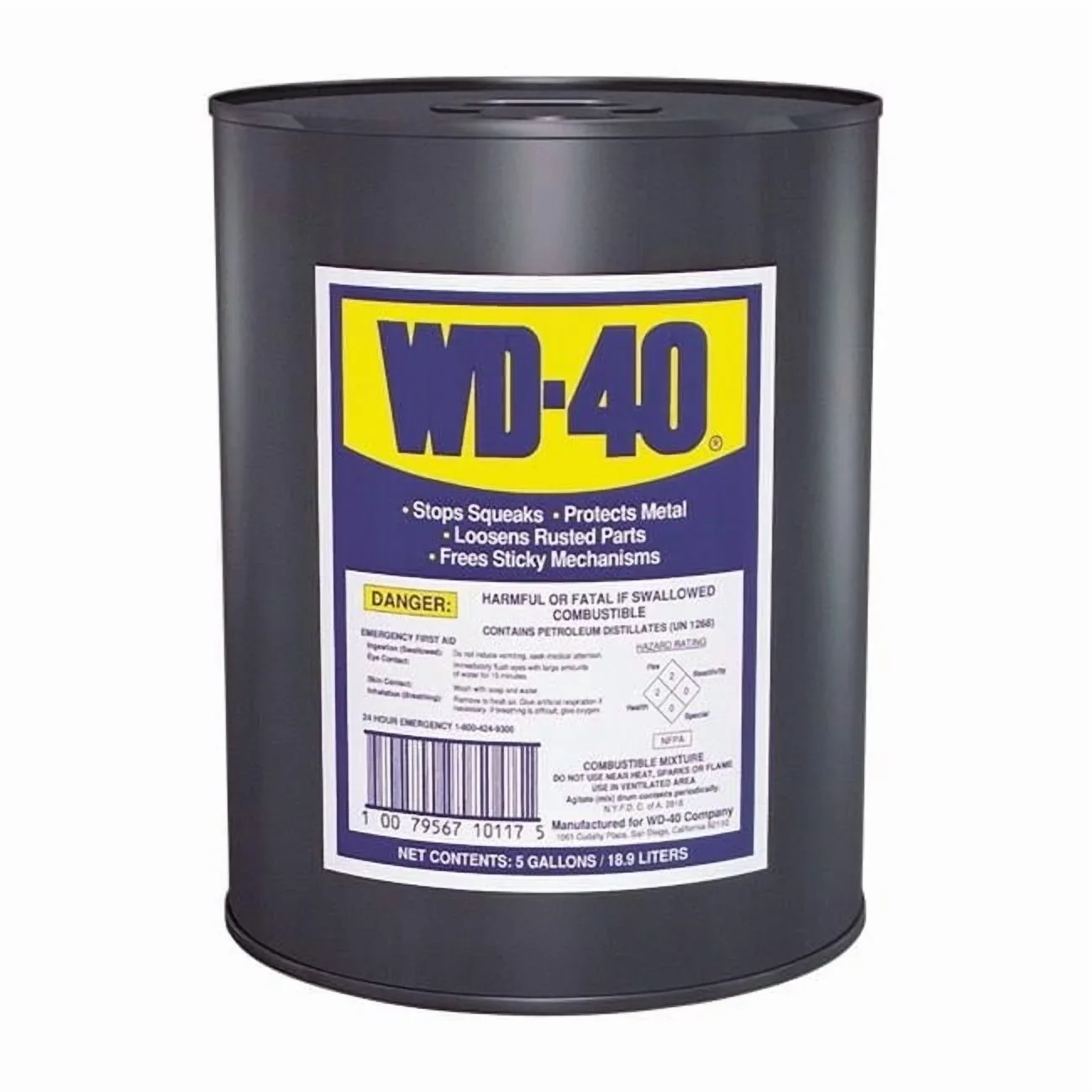 WD-40 5 Gal. Liquid Multi-Purpose Lubricant 49012