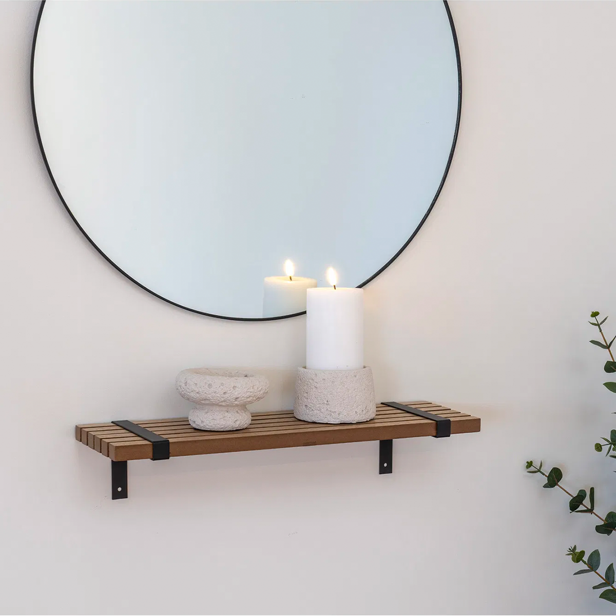 Artichok Avery Houten Wandplank Naturel - 50 x 15 cm