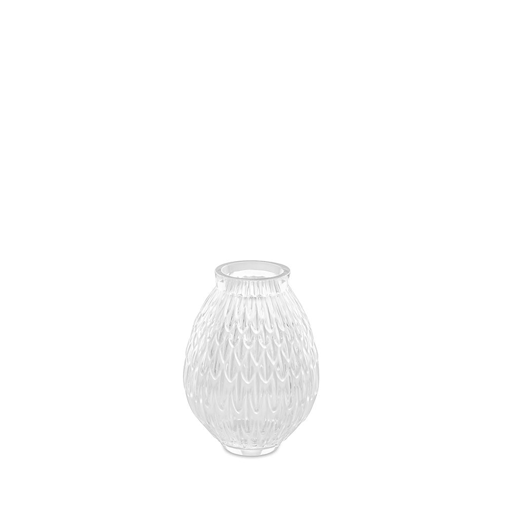 VASE PLUMES PETIT MODÈLE - CRISTAL INCOLORE