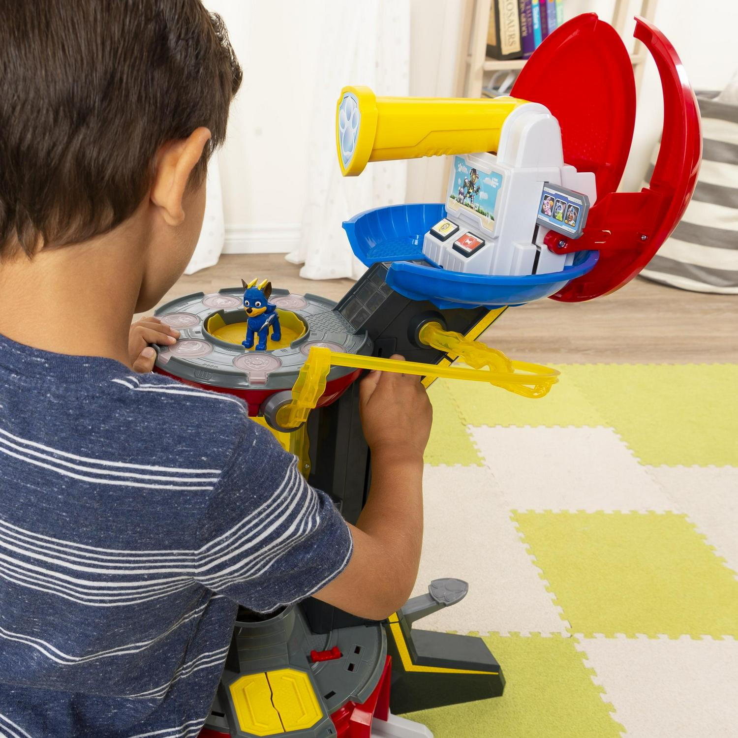 PAW Patrol Mighty Pups Super PAWs Lookout Tower Playset with Lights and Sound - Image 6