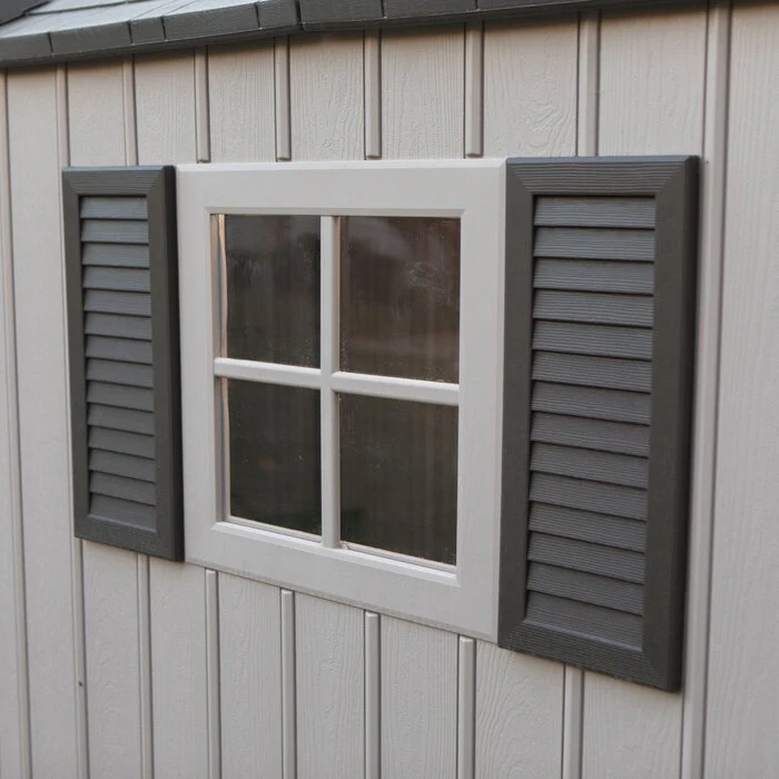2025 12.5 ft. W 8 ft. D Plastic Storage Shed