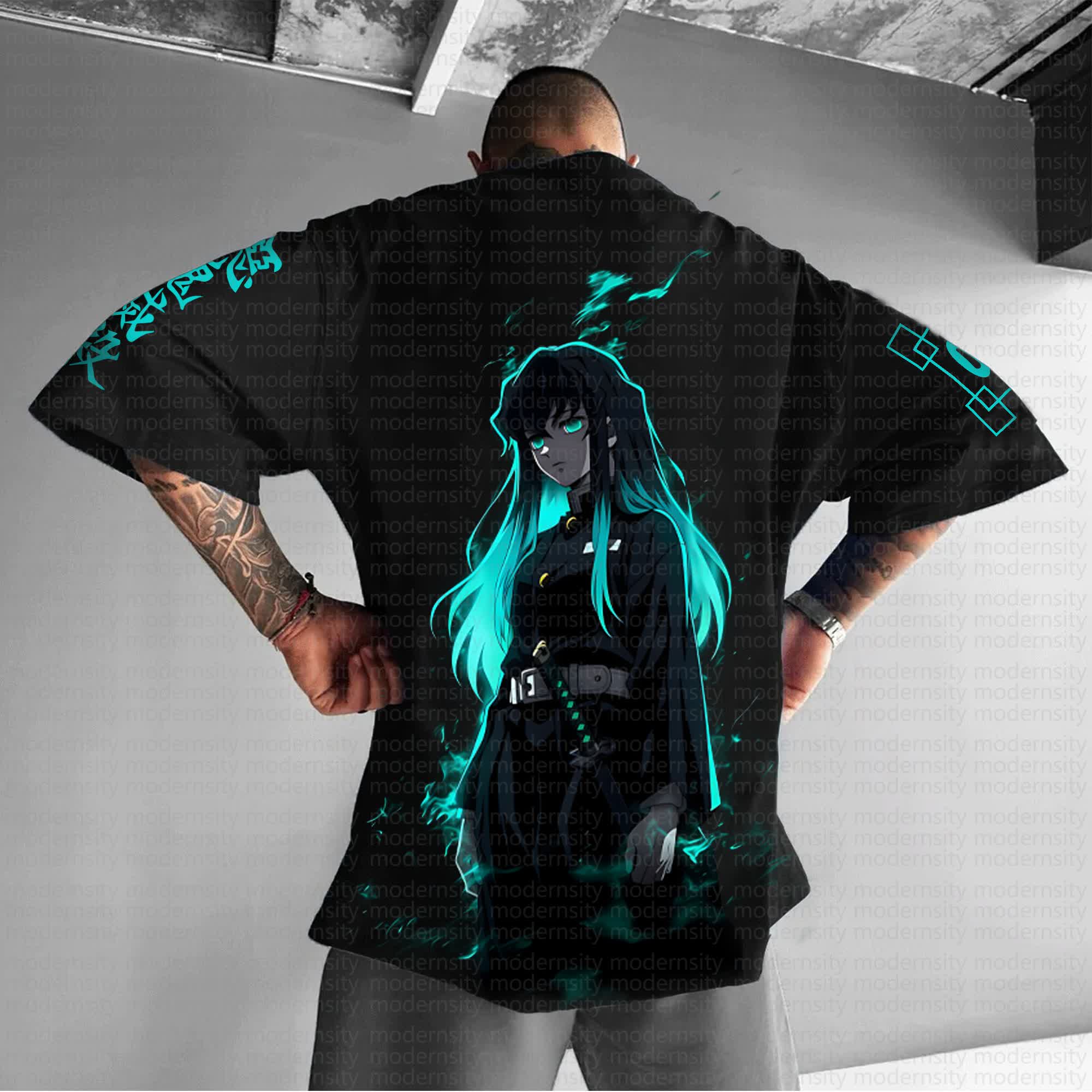 Unisex Anime Inspired Vintage T-Shirt丨Comicssoul