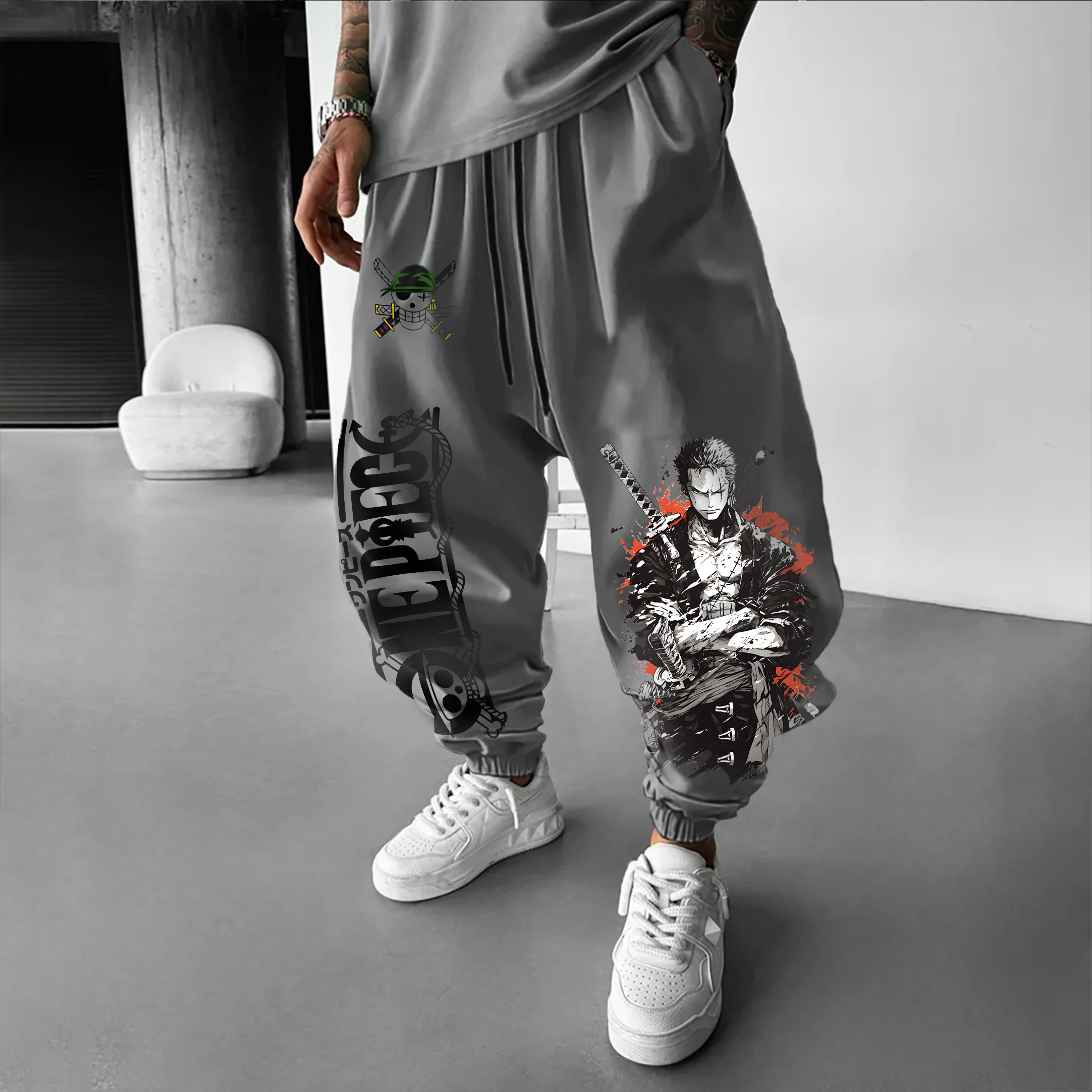 Unisex Anime Printed  Pants丨Comicssoul