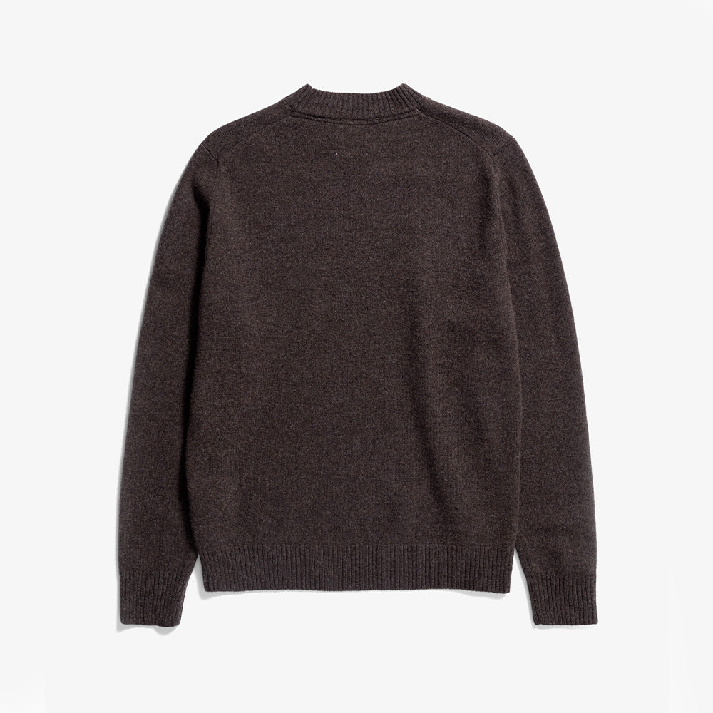 Norse Projects - Pull Standard Merino - Marron