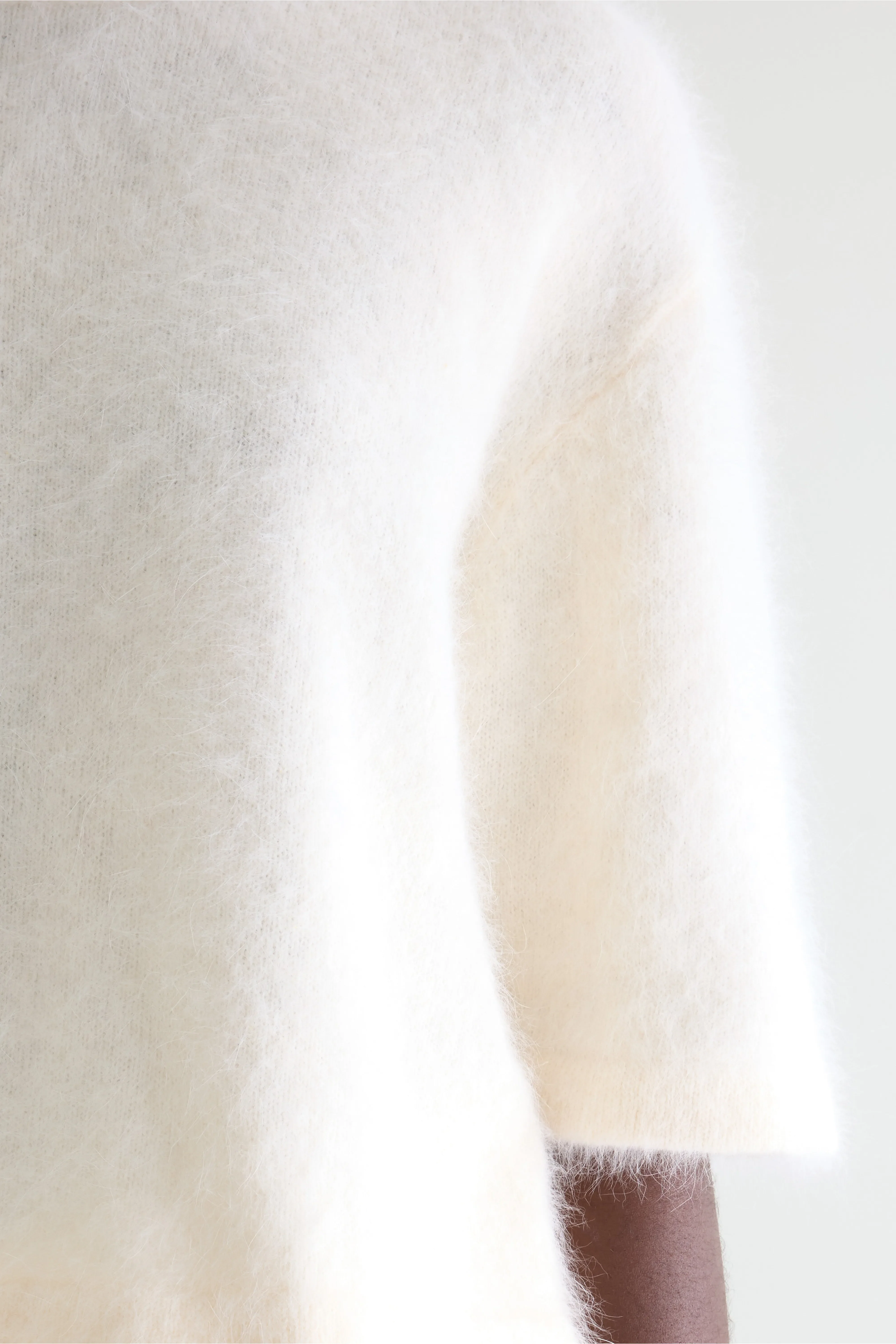 Bellerose Dime angora-blend sweater (261 / W / ECRU)