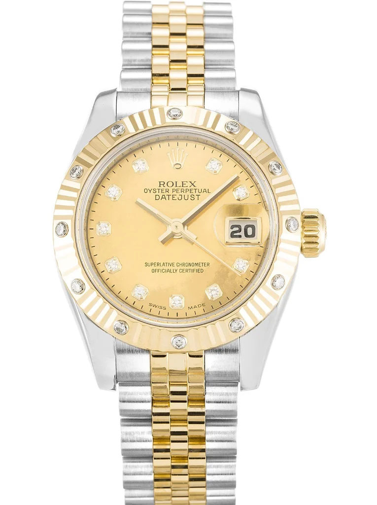 Rolex Lady-Datejust 26mm Champagne Dial 179313-2