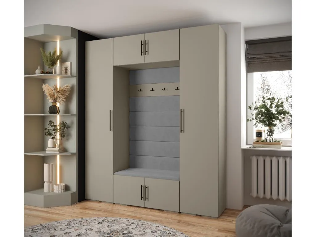 Hogarsens 3 armario con puertas batientes 236.7/200/47