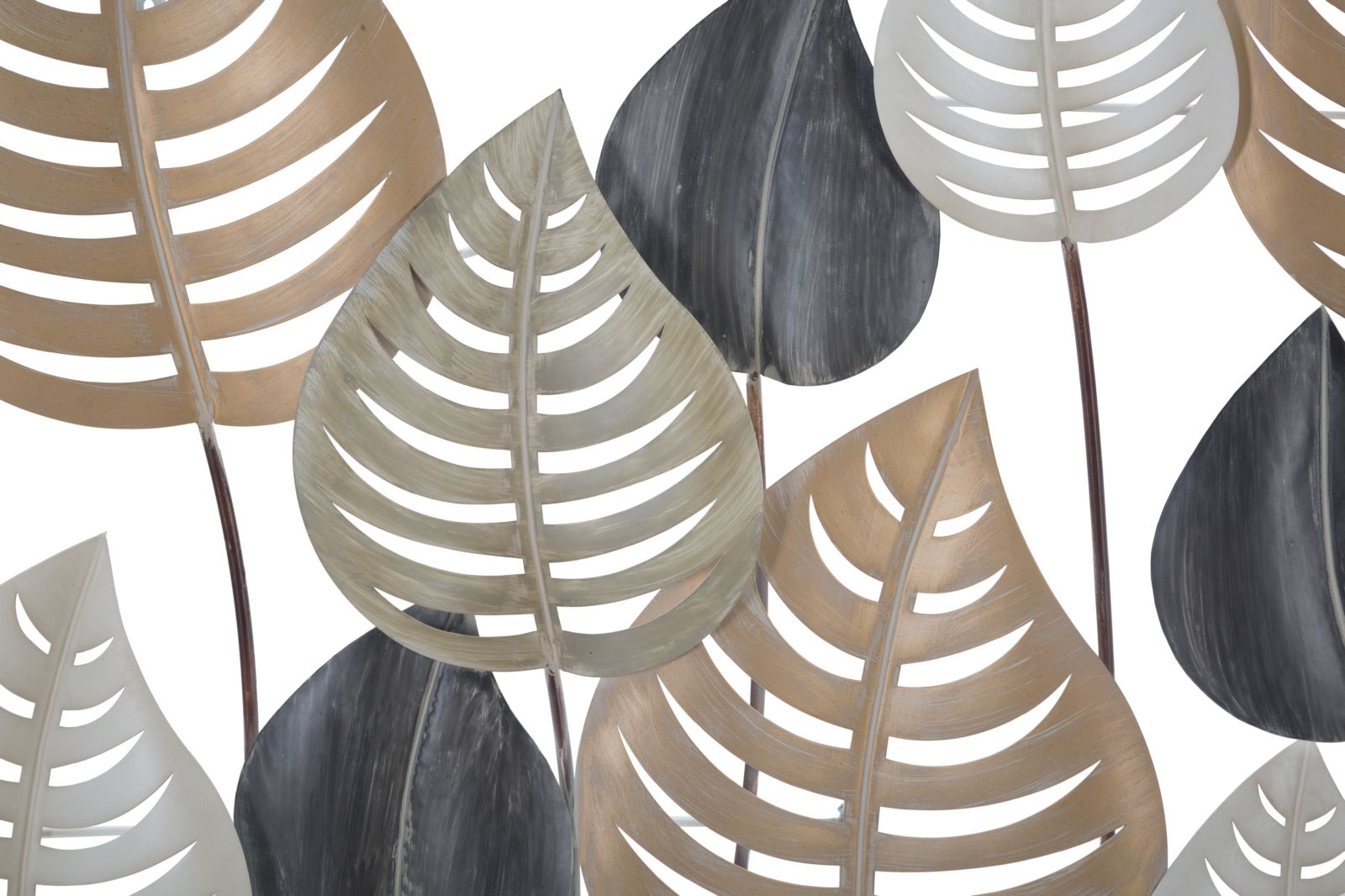 3D decoratief paneel in veelkleurig metaal, 103,5x5x84 cm