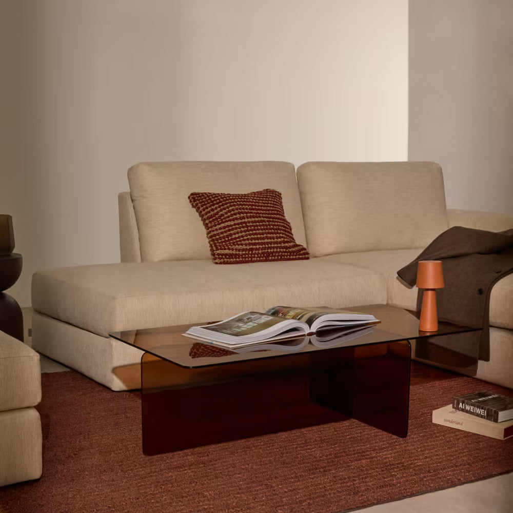 Kave Home Zaren Salontafel - Bruin