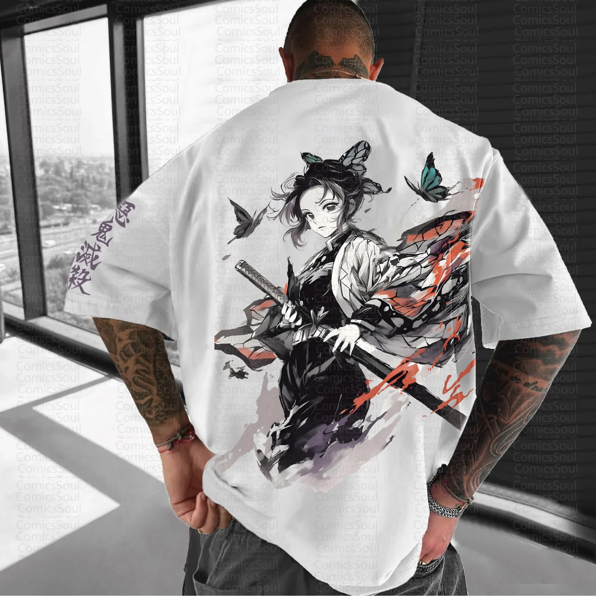 Unisex Anime Inspired Vintage T-Shirt | Comicssoul
