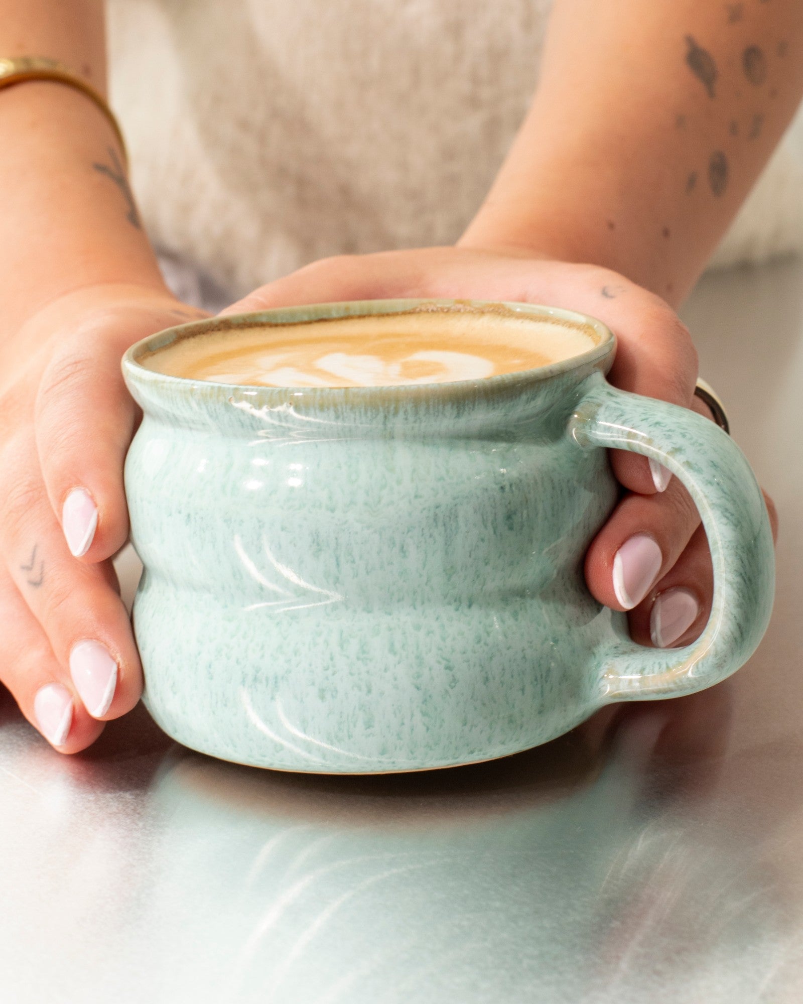 Ombra Tasse klein bubble mint