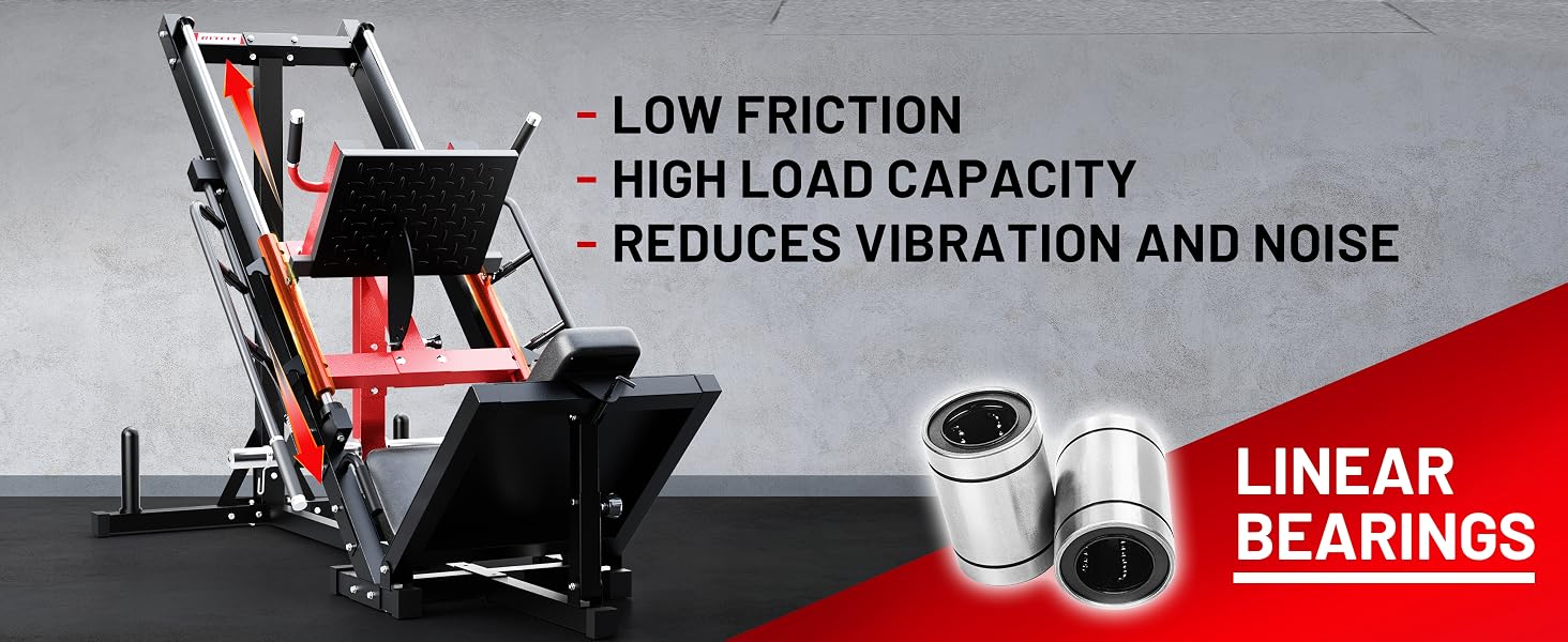 leg press hack squat machine combo