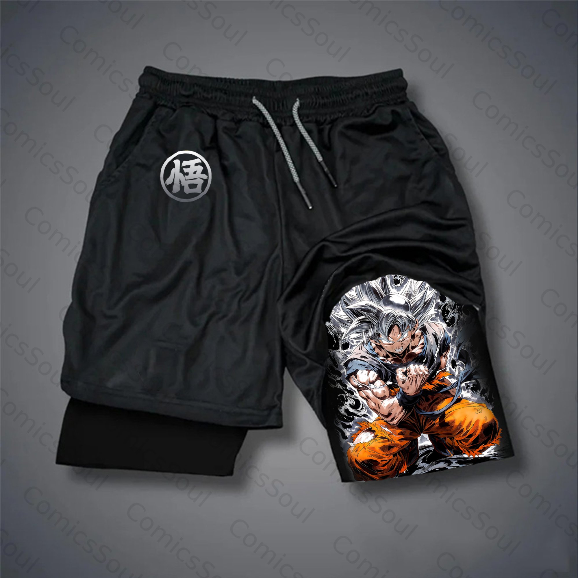 Unisex Casual Anime Style Shorts