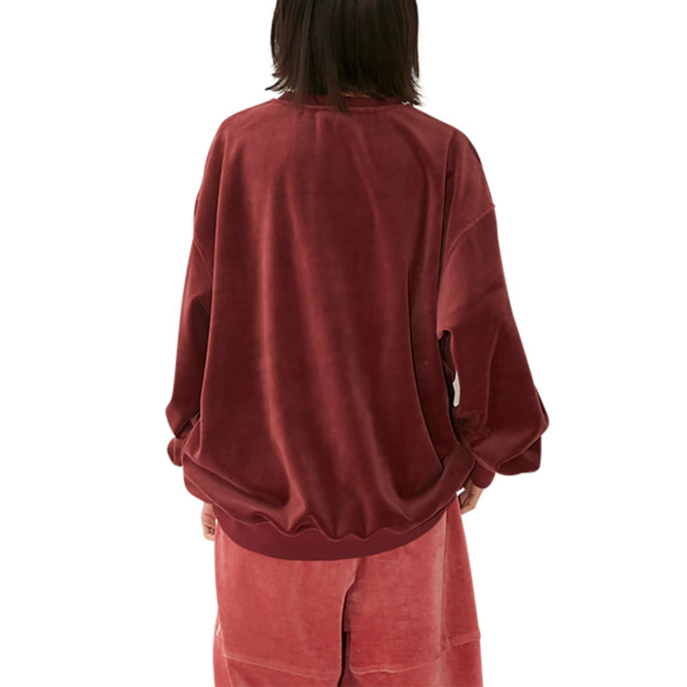 Halfway Native - Sweat Amor Velour - Bordeau