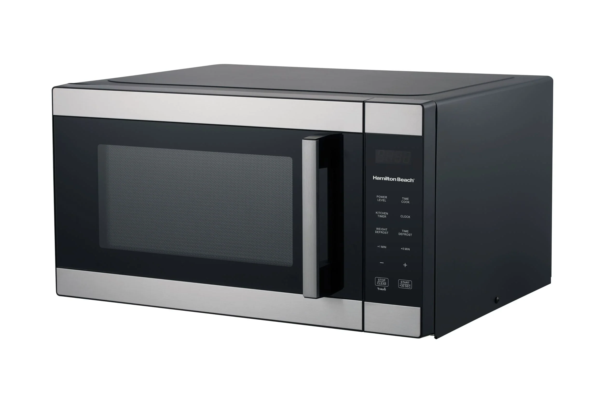 Hamilton Beach 1.6 cu ft Sensor Cook Countertop Microwave Oven in Stainless Steel
