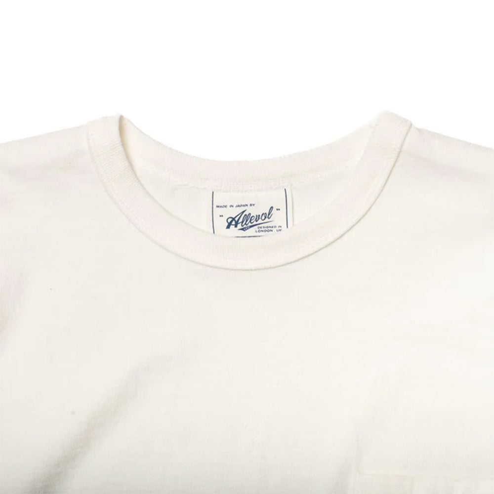 Allevol - T shirt Manches Longues Heavy Duty - Blanc